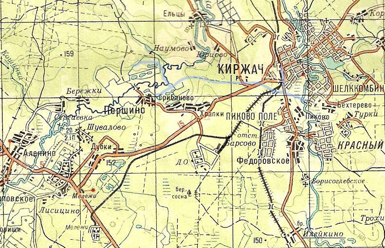 Киржач погода карта